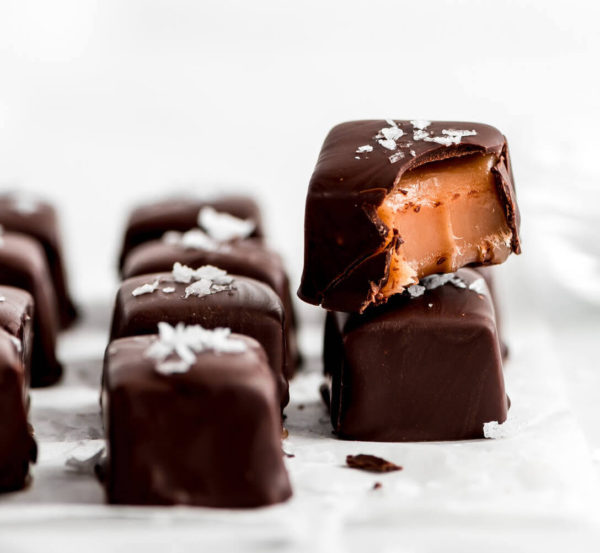 Chocolate Grey Sea Salt Caramels